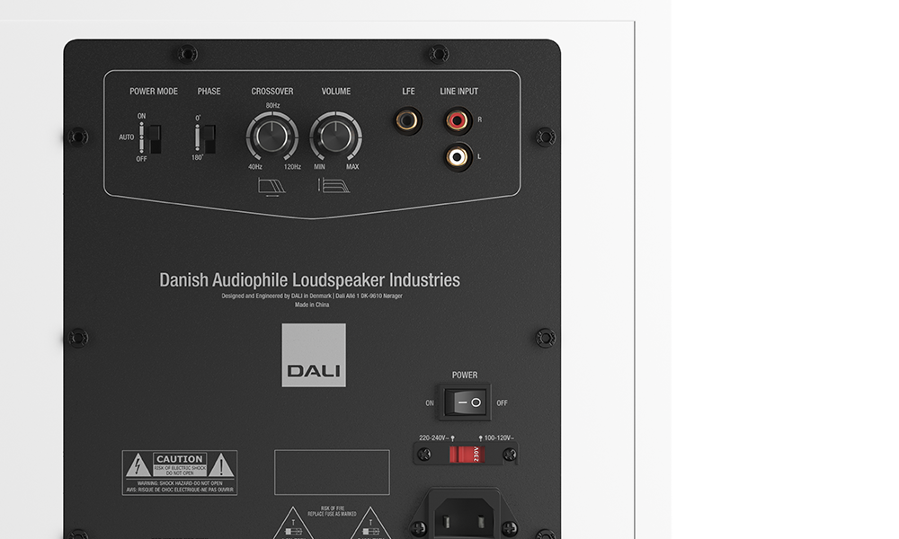 DALI SUB E-12 F SUBWOOFER - Nove Boje Zvuka