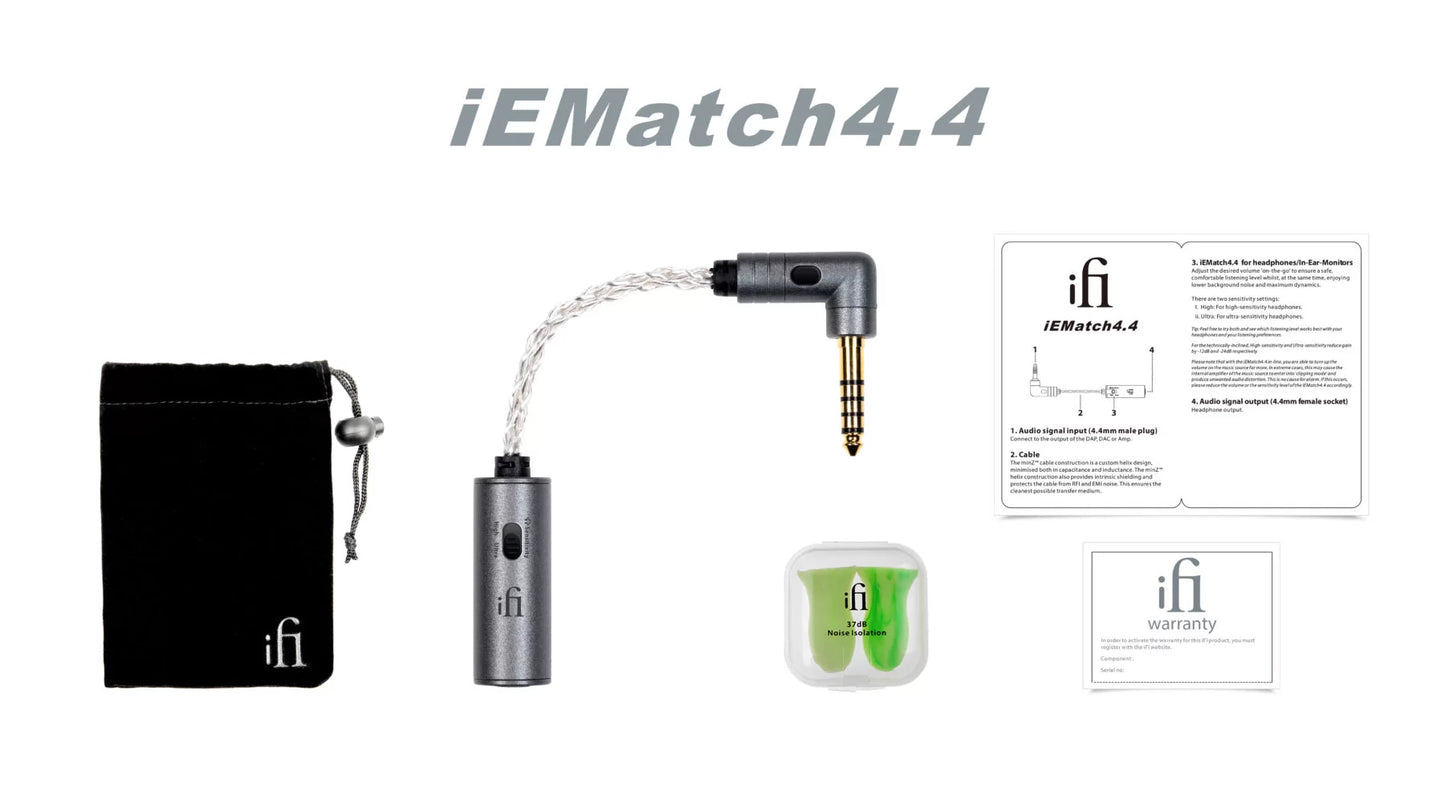 iFi Audio iEMatch 4.4 - Nove Boje Zvuka