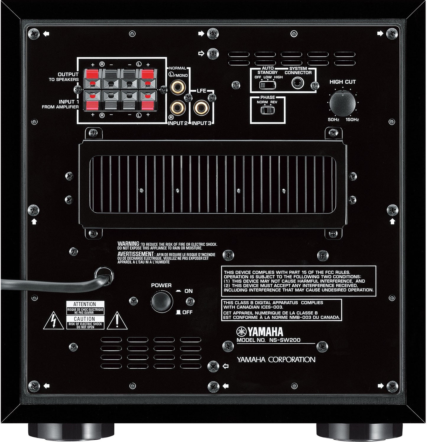 YAMAHA NS-SW200 - Nove Boje Zvuka