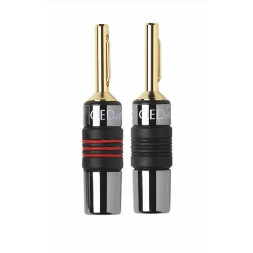 QED AIRLOC METAL 4MM PLUG - Nove Boje Zvuka