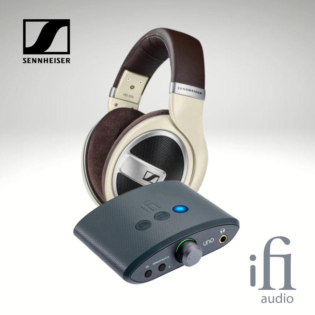 iFi Audio UNO + Sennheiser HD 599 - Nove Boje Zvuka