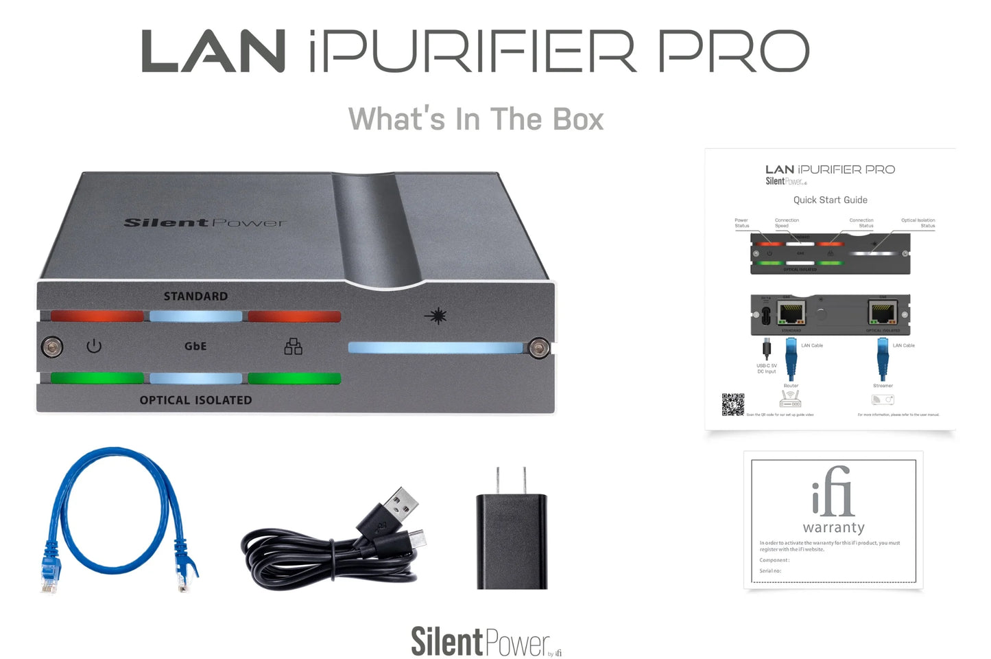 iFi Audio LAN IPURIFIER PRO - Nove Boje Zvuka