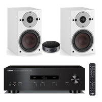 Yamaha A-S201 Crna + par DALI OBERON 1 White + WiiM Mini